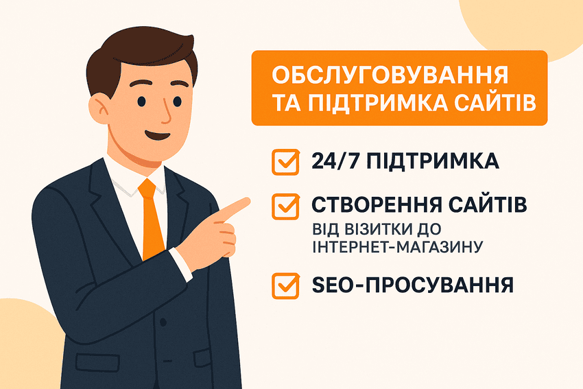 Переваги обслуговування сайту в Novik.top